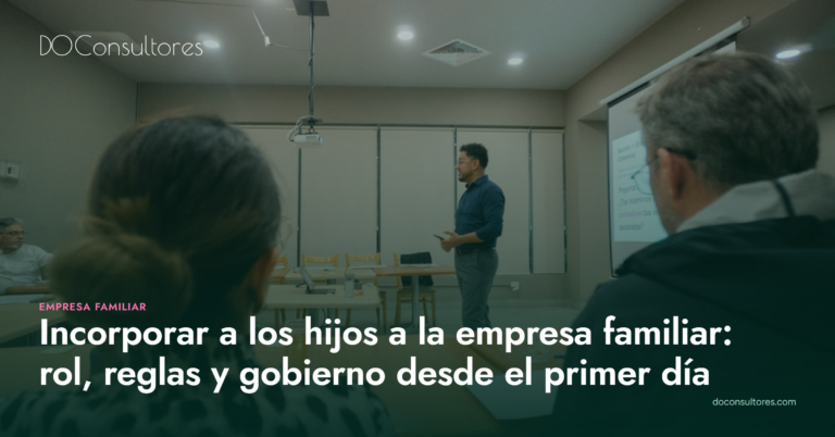 Incorporar a la siguiente generación en la empresa familiar
